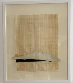 Marilina Marchica, Paperlandscape, Collage auf Papyrus