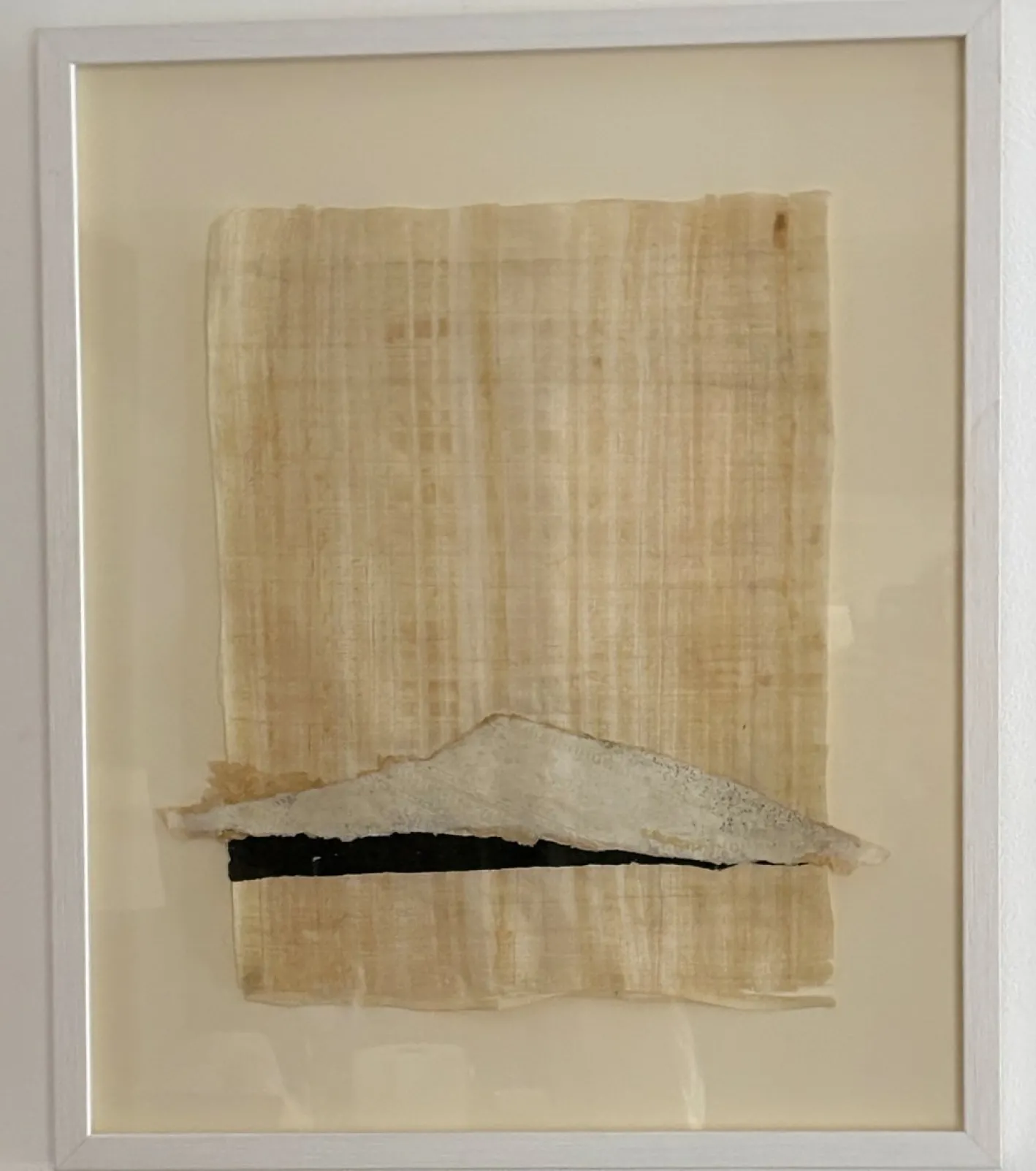 Marilina Marchica, Paperlandscape, Collage auf Papyrus