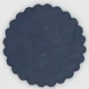 Marineblaue Leinen Untersetzer Zurbano von Los Encajeros, 4