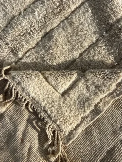 Marokkanischer Vintage Beni Ourain Berber Wollteppich, 1990