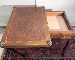 Marquette Spieltisch im Louis XV Stil, 1800er