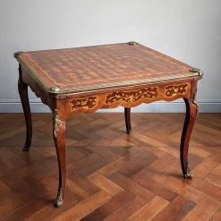 Marquette Spieltisch im Louis XV Stil, 1800er
