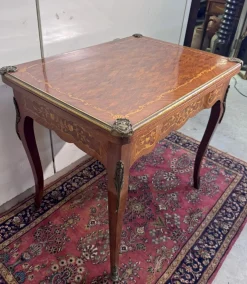 Marquette Spieltisch im Louis XV Stil, 1800er