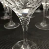 Martinigläser aus Kristallglas von Christinenhutte, Deutschland, 1970er, 12er Set