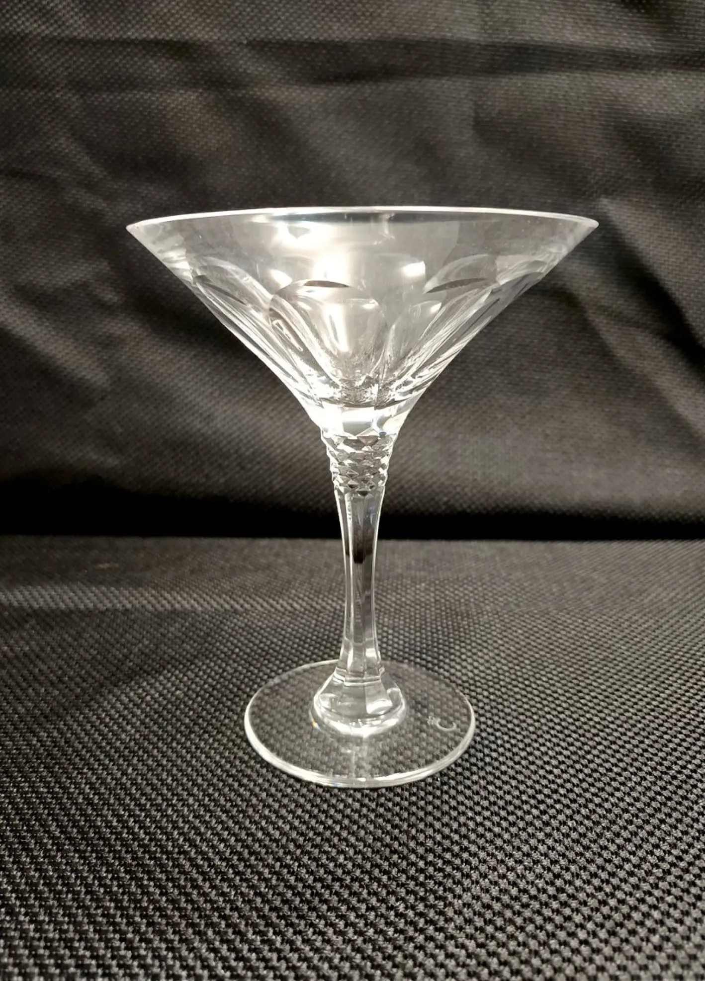 Martinigläser aus Kristallglas von Christinenhutte, Deutschland, 1970er, 12er Set