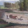 Massa, Landschaft, 1880er, Öl auf Leinwand