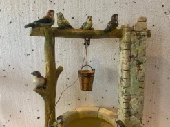 Massier Delphin Keramik Brunnen von Vallauris