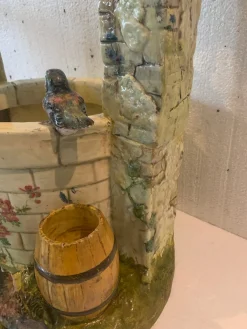 Massier Delphin Keramik Brunnen von Vallauris