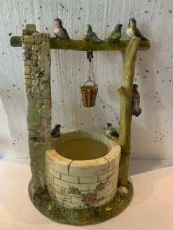 Massier Delphin Keramik Brunnen von Vallauris