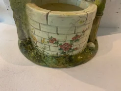 Massier Delphin Keramik Brunnen von Vallauris