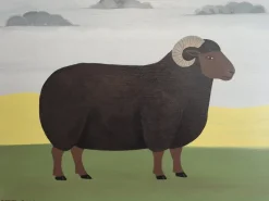 Matt Rix, Walter, Öl auf Holz, gerahmt