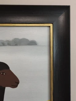 Matt Rix, Walter, Öl auf Holz, gerahmt