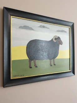 Matt Rix, Walter, Öl auf Holz, gerahmt
