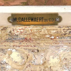 Maurice Callewaert, Junger Tänzer, 1930, Öl auf Leinwand, Gerahmt