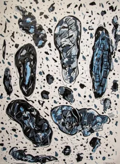 Maurizio Gracceva, Zeichnung, 2017, Mixed Ink auf Papier