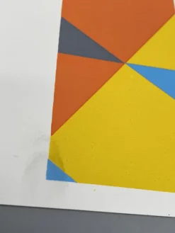 Max Bill, Geometrische Komposition, Siebdruck, 1988