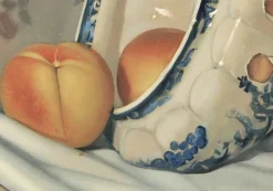 Maximilian Ciccone, Italienisches Stillleben, 2011, Öl auf Leinwand, Gerahmt