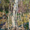 Maya Kopitzeva, Bosco, Ölgemälde, 1966, gerahmt