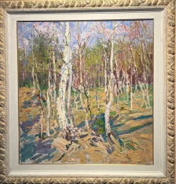 Maya Kopitzeva, Bosco, Ölgemälde, 1966, gerahmt