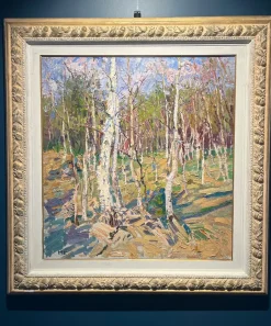 Maya Kopitzeva, Bosco, Ölgemälde, 1966, gerahmt