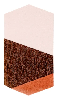 Medium LF Orange/Brown Oci Teppich von Seraina Lareida für Portego