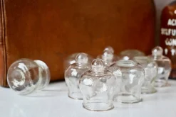 Medizinische Saugnäpfe, 1930er, 10 . Set