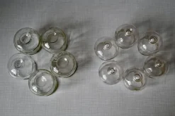 Medizinische Saugnäpfe, 1930er, 10 . Set
