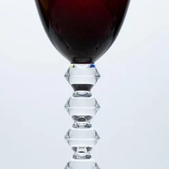 Mehrfarbige Baccarat Weinkristallgläser, Frankreich, 1960, 6 . Set