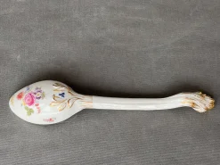 Meissen Porzellan Servierlöffel, 19. Jh.
