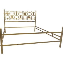 Messing Doppelbett von Osvaldo Borsani, 1960er