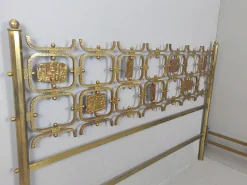 Messing Doppelbett von Osvaldo Borsani, 1960er