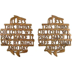 Messing Untersetzer von Estrid Ericson für Svenskt Tenn, Schweden, 2er Set