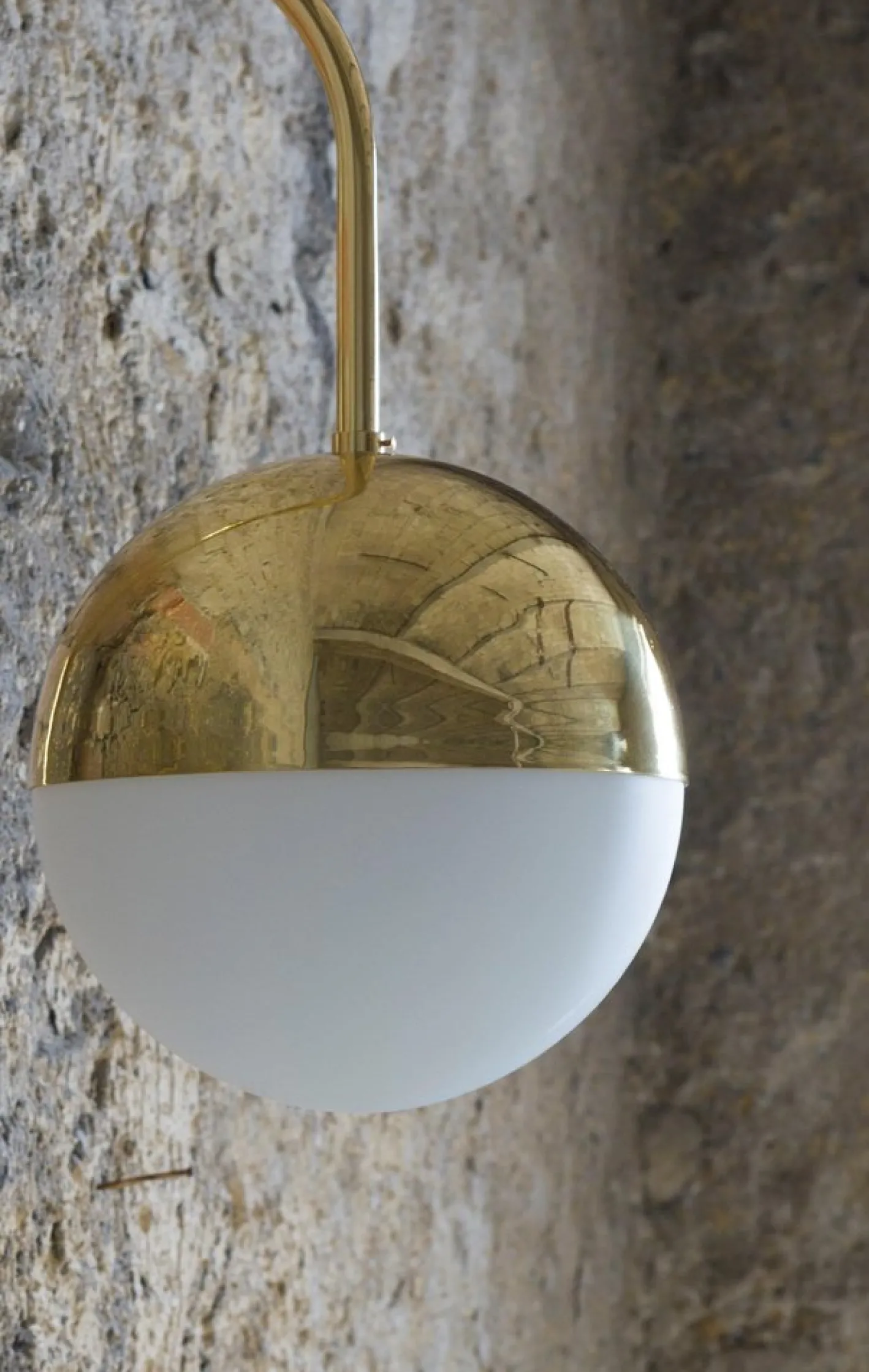 Messing Wandlampe 01 von Magic Circus Editions, 2er Set