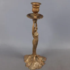 Metallskulptur auf Marmorsockel, 1960er