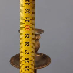Metallskulptur auf Marmorsockel, 1960er