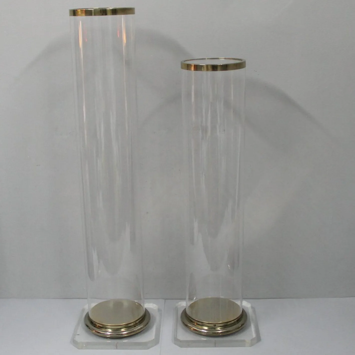 Methacrylat Säulen, 1980er, 2er Set