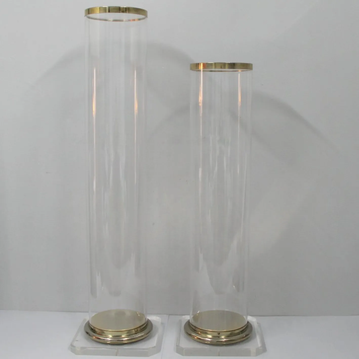 Methacrylat Säulen, 1980er, 2er Set