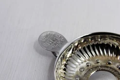 Meursault Tastevins aus versilbertem Metall, 1960er, 2er Set