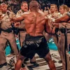 Michael Brennan, Mike Tyson nach dem Holyfield vs. Tyson Match, 1997, Fotodruck