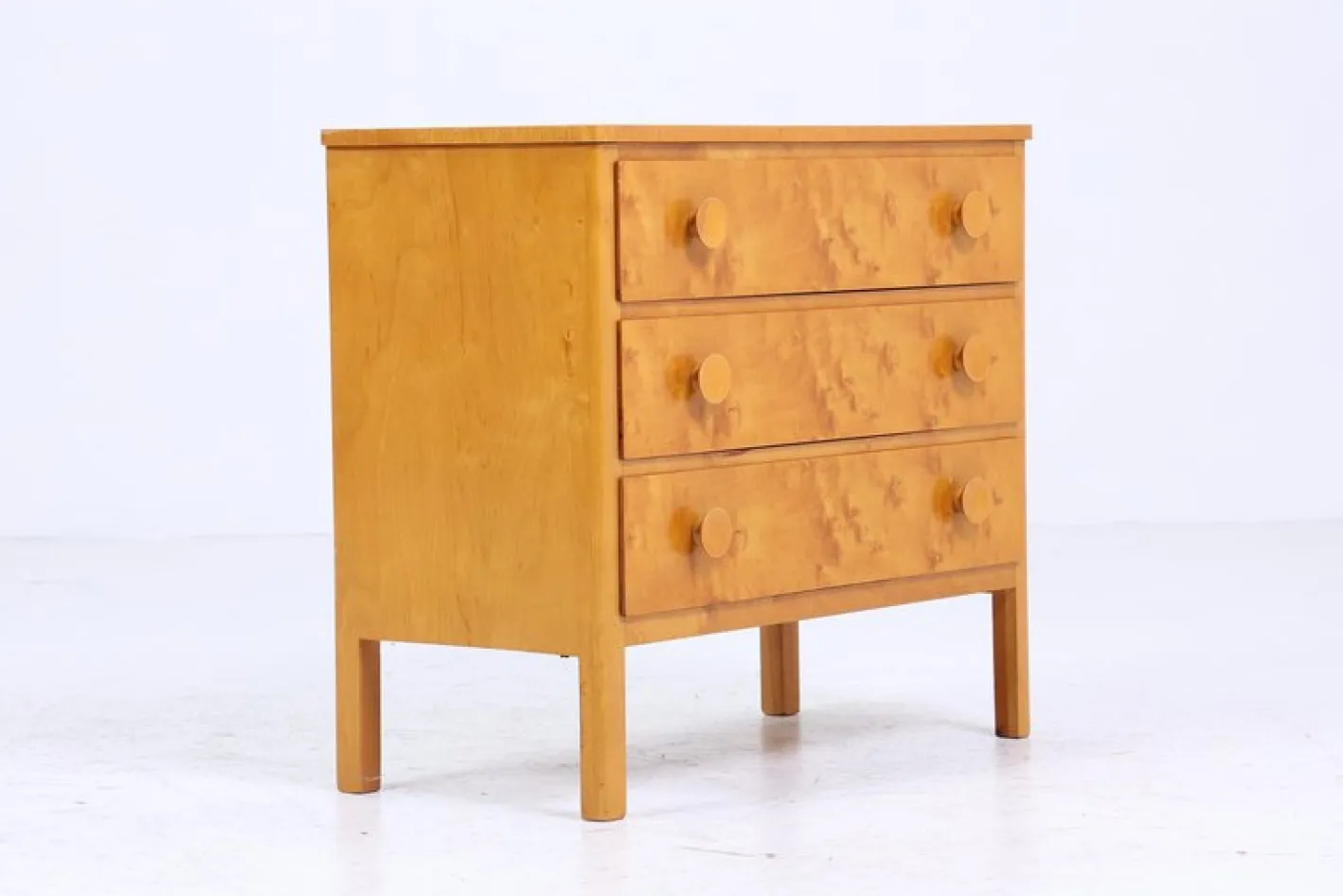 Mid-Century Biedermeier Kommode aus Holz, 1960er