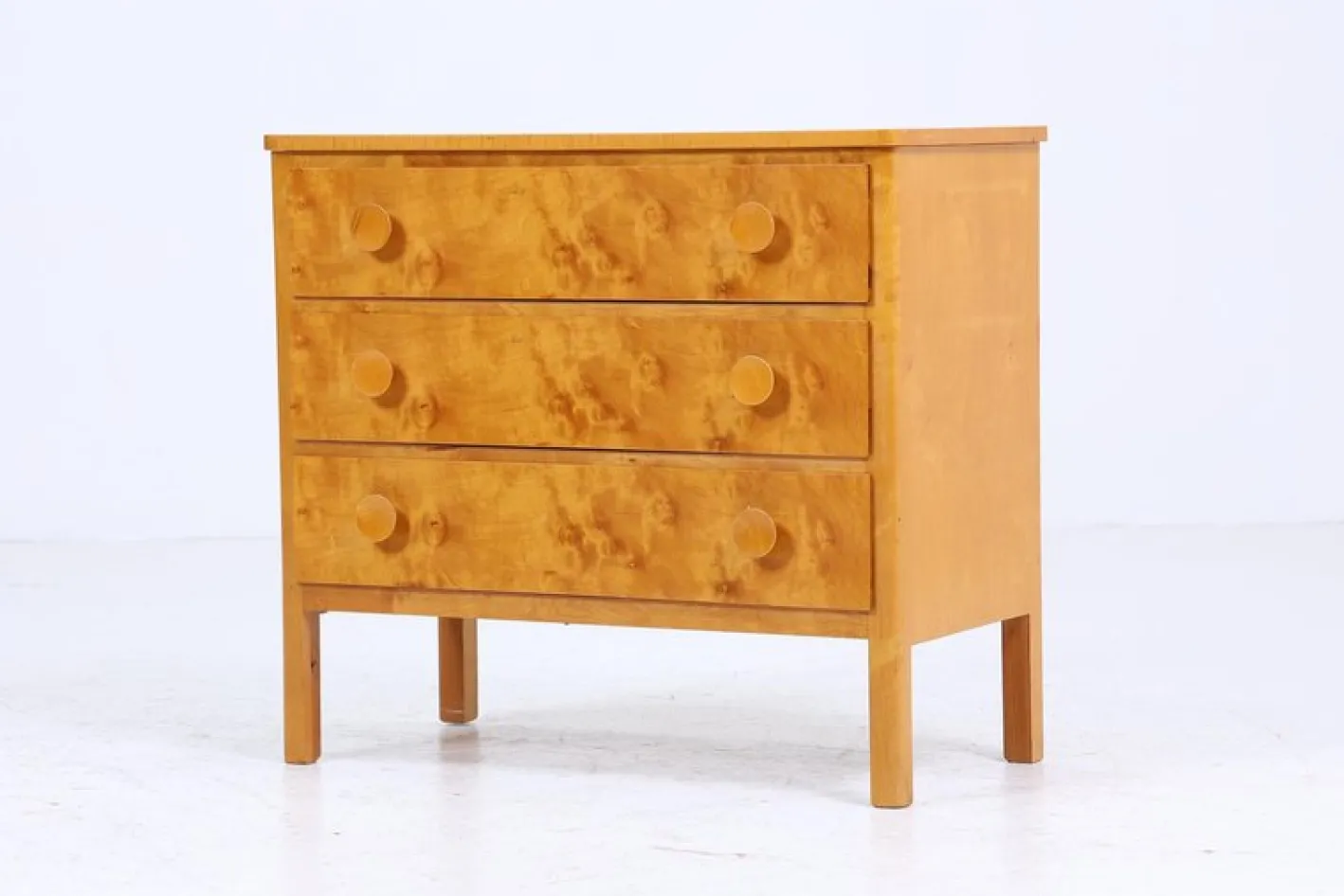 Mid-Century Biedermeier Kommode aus Holz, 1960er