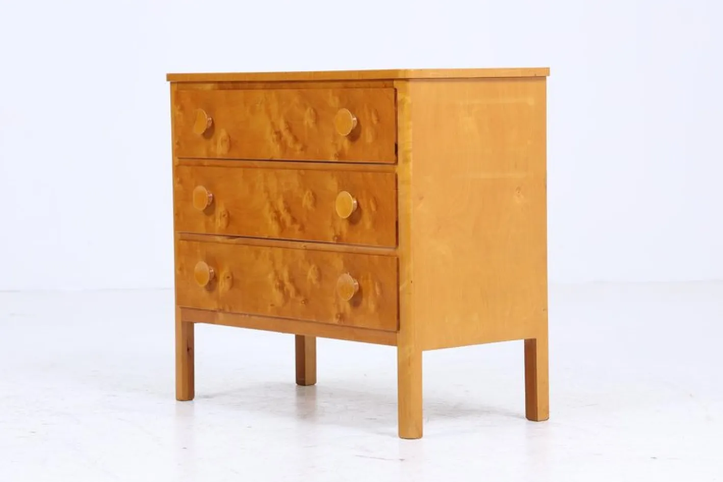 Mid-Century Biedermeier Kommode aus Holz, 1960er