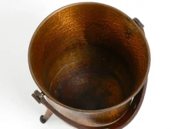 Mid-Century Champagnerkühler aus Kupfer von Harald Buchrucker