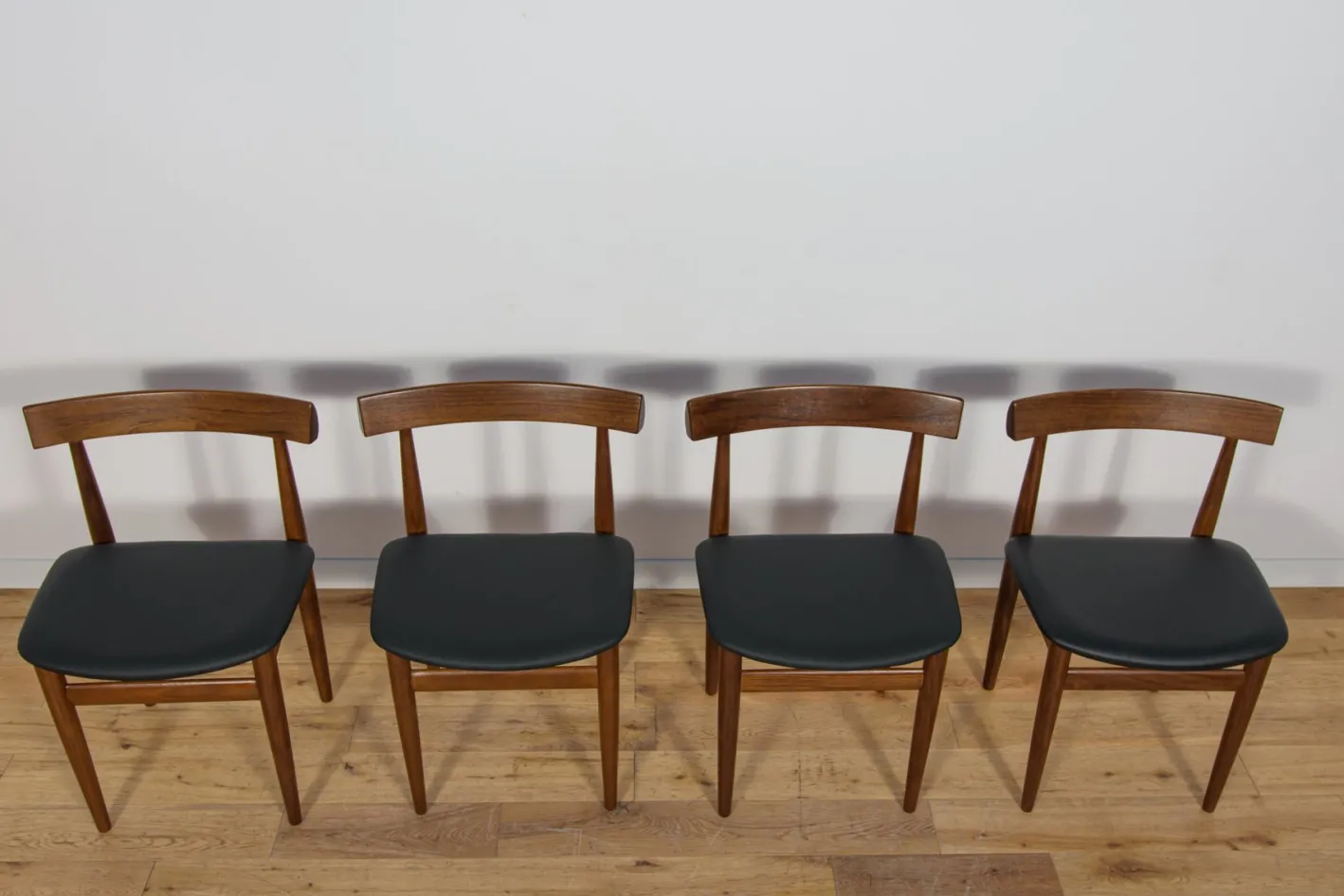 Mid-Century Esstisch & Stühle aus Teak von Hans Olsen für Frem Røjle, Dänemark, 1960er, 5er Set
