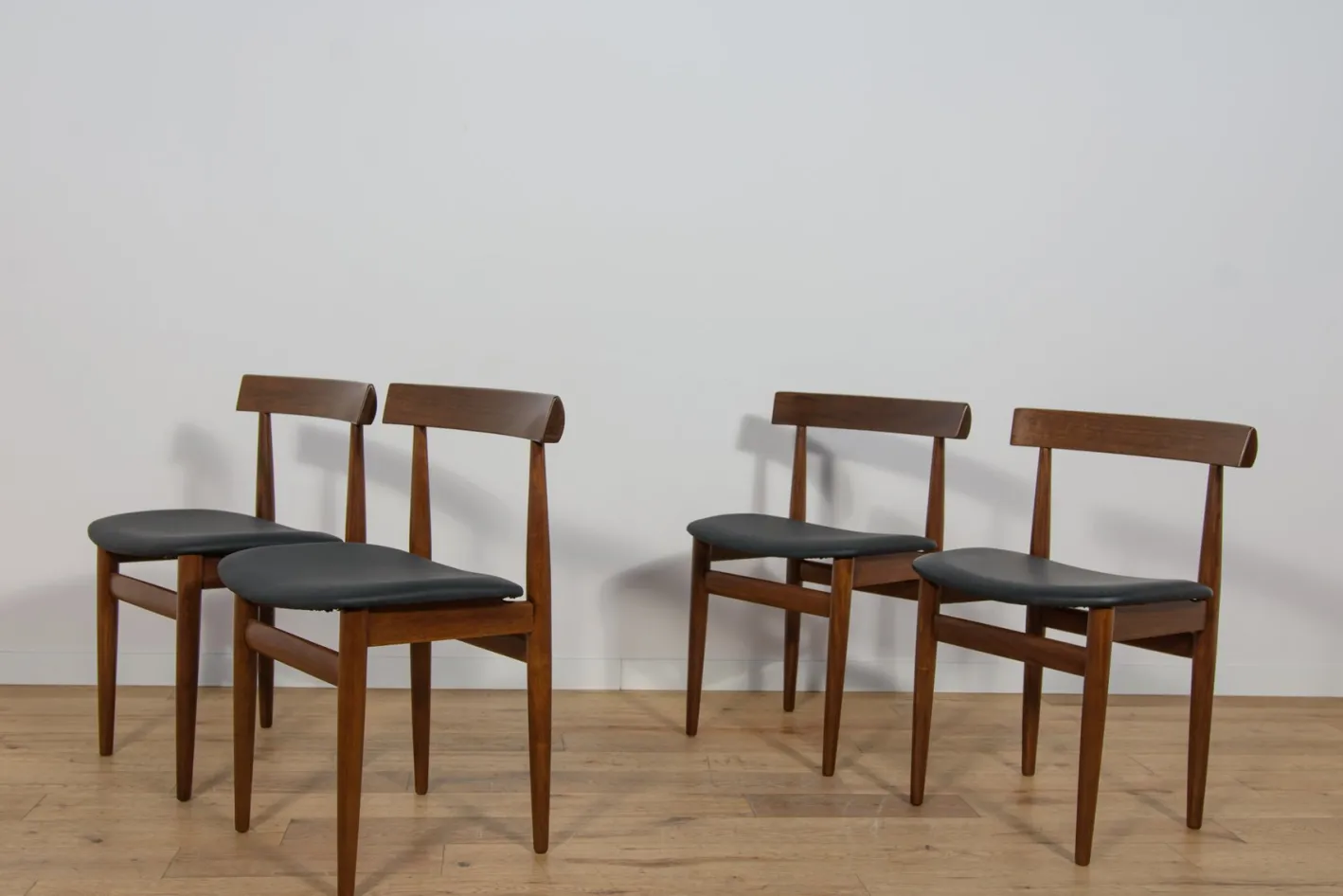 Mid-Century Esstisch & Stühle aus Teak von Hans Olsen für Frem Røjle, Dänemark, 1960er, 5er Set