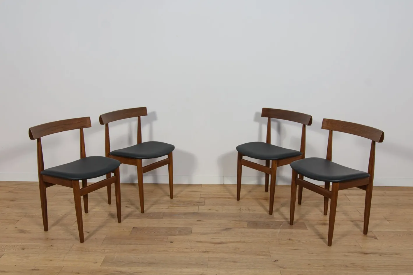 Mid-Century Esstisch & Stühle aus Teak von Hans Olsen für Frem Røjle, Dänemark, 1960er, 5er Set
