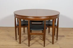 Mid-Century Esstisch & Stühle aus Teak von Hans Olsen für Frem Røjle, Dänemark, 1960er, 5er Set