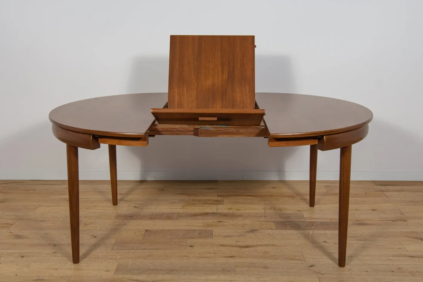 Mid-Century Esstisch & Stühle aus Teak von Hans Olsen für Frem Røjle, Dänemark, 1960er, 5er Set