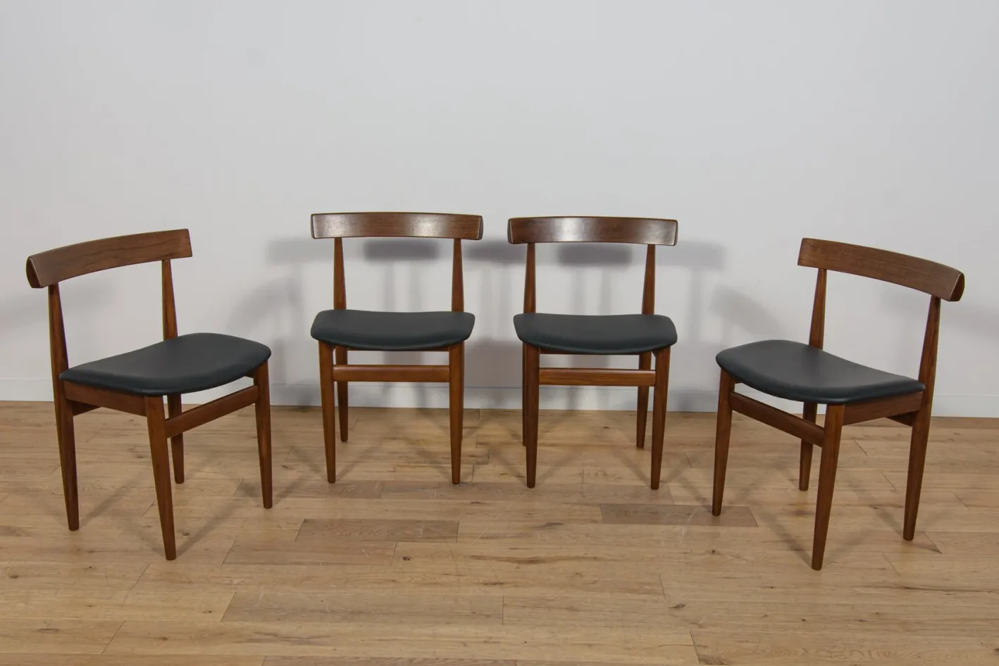 Mid-Century Esstisch & Stühle aus Teak von Hans Olsen für Frem Røjle, Dänemark, 1960er, 5er Set