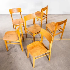 Mid-Century Esszimmerstühle, 1950er, 6er Set